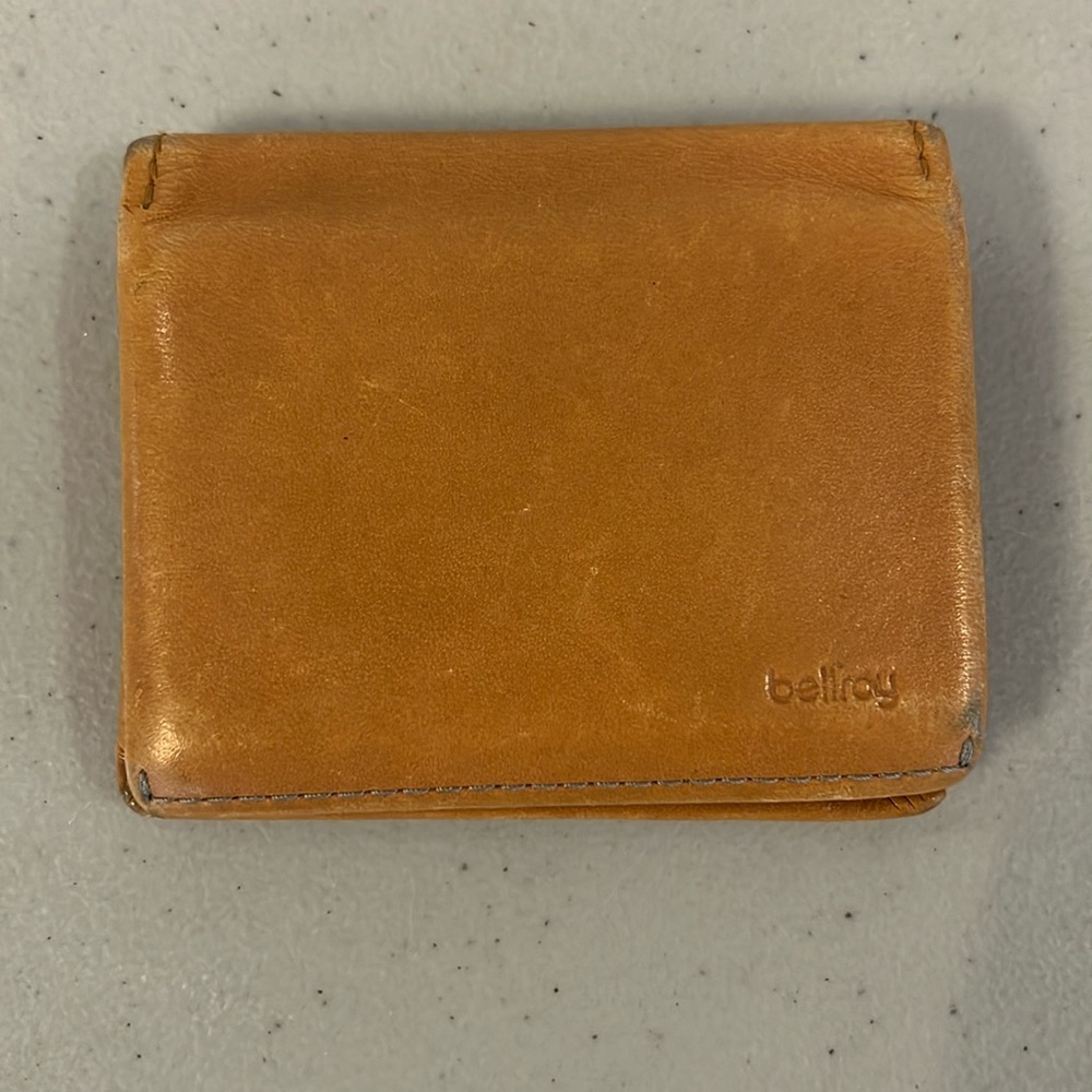 Bellroy bifold leather wallet